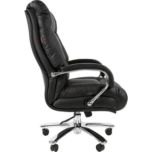 Офисное кресло Chairman 405 кожа черное