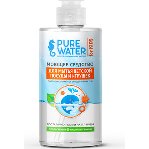 Жидкое средство PURE WATER для мытья детской посуды 450 мл, для мытья детской посуды 450 мл
Жидкое средство PURE WATER для мытья детской посуды 450 мл, для мытья детской посуды 450 мл