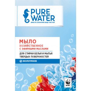 Мыло PURE WATER хозяйственное с эфирными маслами 175 г, хозяйственное с эфирными маслами 175 г
Мыло PURE WATER хозяйственное с эфирными маслами 175 г, хозяйственное с эфирными маслами 175 г