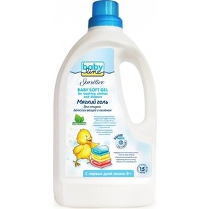 Гель для стирки BabyLine SENSITIVE мягкий для детского белья и пеленок 1,5 л, SENSITIVE мягкий для детского белья и пеленок 1,5 л
Гель для стирки BabyLine SENSITIVE мягкий для детского белья и пеленок 1,5 л, SENSITIVE мягкий для детского белья и пеленок 1,5 л