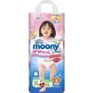 Трусики для девочек Moony MAN XL (12-22 кг) 38 шт 4903111-184712, MAN XL (12-22 кг) 38 шт 4903111-184712
Трусики для девочек Moony MAN XL (12-22 кг) 38 шт 4903111-184712, MAN XL (12-22 кг) 38 шт 4903111-184712