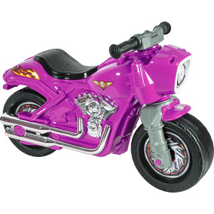 фото Каталка-мотоцикл rt ор504 беговел racer rz 1 розовый
