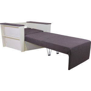 Кресло-кровать Шарм-Дизайн Бруно 2 рогожка серый кровать