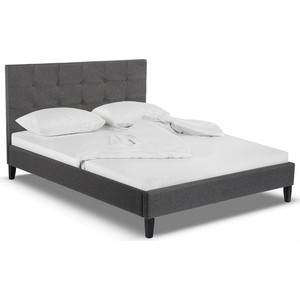Кровать двуспальная Woodville Veronika 160х200 dark grey, Veronika 160х200 dark grey
Кровать двуспальная Woodville Veronika 160х200 dark grey, Veronika 160х200 dark grey