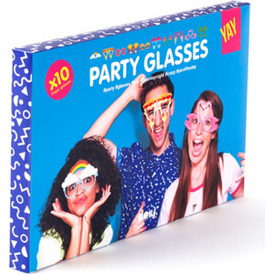 фото Бумажные очки для вечеринок doiy crazy glasses