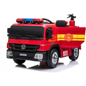 фото Электромобиль hollicy пожарная машина с игровым набором - sx1818