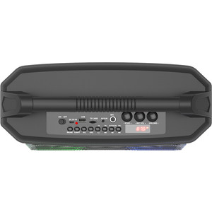 Портативная колонка Ritmix SP-610B (стерео, 20Вт, USB, Bluetooth, FM, 8 ч) черный
