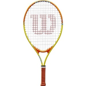 фото Ракетка для большого тенниса wilson slam 23, wrt20390u, для 7-8 лет, желто-оранжевая