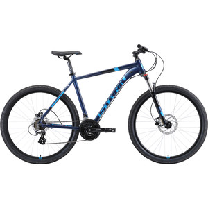 Велосипед Stark Router 27.3 HD (2019) голубой/чёрный 20"