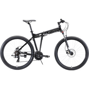 фото Велосипед stark cobra 27.2 hd (2020) чёрный/белый 18''