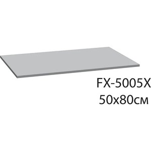 Коврик для ванной Fixsen голубой, 50x80 см (FX-5005X)