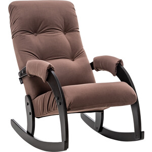 Кресло-качалка Мебель Импэкс Модель 67 венге/ Maxx 235