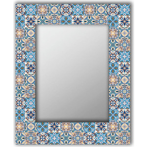 фото Настенное зеркало дом корлеоне мексиканская плитка 80x80 см