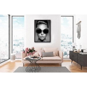 фото Постер в рамке дом корлеоне модные очки 30x40 см