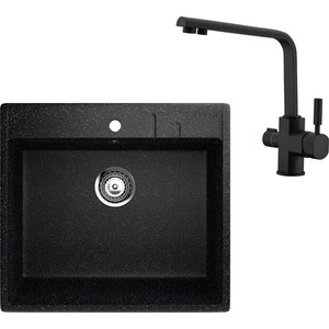 Кухонная мойка и смеситель EcoStone ES-15 Kaiser Decor черная (ES-15-308, 40144-9), ES-15 Kaiser Decor черная (ES-15-308, 40144-9)
Кухонная мойка и смеситель EcoStone ES-15 Kaiser Decor черная (ES-15-308, 40144-9), ES-15 Kaiser Decor черная (ES-15-308, 40144-9)