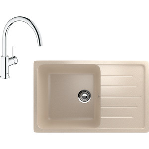 Кухонная мойка и смеситель EcoStone ES-019 Grohe BauClassic бежевая (ES-19-328, 31234000), ES-019 Grohe BauClassic бежевая (ES-19-328, 31234000)
Кухонная мойка и смеситель EcoStone ES-019 Grohe BauClassic бежевая (ES-19-328, 31234000), ES-019 Grohe BauClassic бежевая (ES-19-328, 31234000)