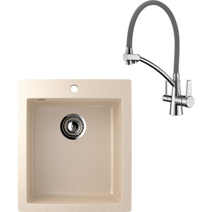 Кухонная мойка и смеситель EcoStone ES-014 Lemark Comfort бежевая (ES-14-328, LM3071C-Gray), ES-014 Lemark Comfort бежевая (ES-14-328, LM3071C-Gray)
Кухонная мойка и смеситель EcoStone ES-014 Lemark Comfort бежевая (ES-14-328, LM3071C-Gray), ES-014 Lemark Comfort бежевая (ES-14-328, LM3071C-Gray)
