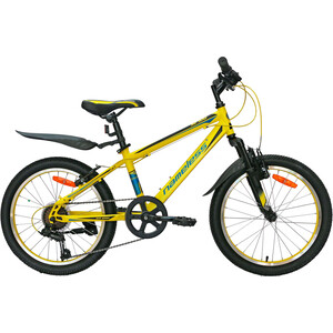 фото Велосипед nameless 20'' s2100, желтый/черный/синий, 12'' (2020)