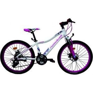 фото Велосипед nameless 20'' s2100w, белый/фиолетовый, 12'' (2020) универс. рама