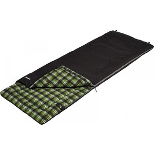 фото Спальный мешок jungle camp alboro, с фланелью, с подголовником, цвет черный