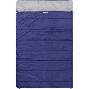 фото Спальный мешок jungle camp trento double, двухместный, две молнии, цвет синий
