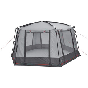 фото Шатер trek planet siesta tent, шестиугольной формы, 460 см х 400 см х 225 см, цвет серый/т. серый