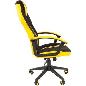 фото Офисное кресло chairman game 26 черно-желтый