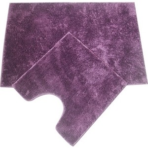 фото Набор ковриков для ванной iddis basic 90x60, 50x50, фиолетовый (b18m690i12)
