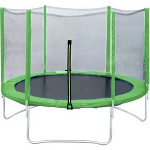 фото Батут dfc trampoline fitness 10ft наружн.сетка, св.зеленый (305см)