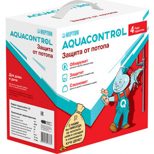 Система защиты от протечек Neptun Aquacontrol 1/2'' (2153588), Aquacontrol 1/2" (2153588)
Система защиты от протечек Neptun Aquacontrol 1/2'' (2153588), Aquacontrol 1/2" (2153588)