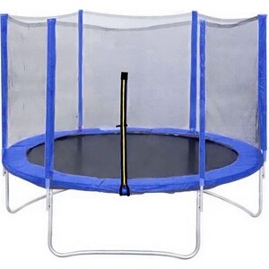 фото Батут dfc trampoline fitness 6ft наружн.сетка, синий (183см)