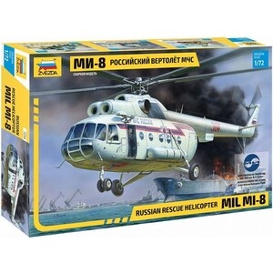 Сборная модель Звезда Российский вертолёт МЧС МИ - 8, 1/72 - ZV - 7254, Российский вертолёт МЧС МИ - 8, 1/72 - ZV - 7254
Сборная модель Звезда Российский вертолёт МЧС МИ - 8, 1/72 - ZV - 7254, Российский вертолёт МЧС МИ - 8, 1/72 - ZV - 7254