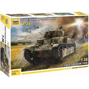 Сборная модель Звезда Советский средний танк Т - 28, масштаб 1:72, ZV - 5064, Советский средний танк Т - 28, масштаб 1:72, ZV - 5064
Сборная модель Звезда Советский средний танк Т - 28, масштаб 1:72, ZV - 5064, Советский средний танк Т - 28, масштаб 1:72, ZV - 5064