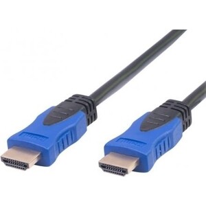 Кабель HDMI Ritmix RCC-352 1.8m, 2.0V, 30AWG, CCS, омедненный, позолоченные контакты, черный