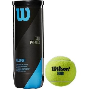 фото Мяч для большого тенниса wilson tour premier all court арт. wrt109400 уп.3 шт