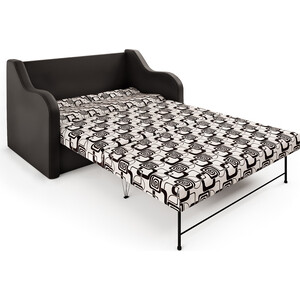 Диван-кровать Шарм-Дизайн Классика 2В шоколад и ромб