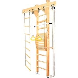 фото Детский спортивный комплекс kampfer wooden ladder maxi ceiling №1 натуральный стандарт