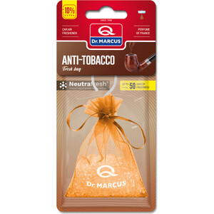 Ароматизатор автомобильный Dr.Marcus Fresh Bag ''Антитабак'' Anti-Tobacco, Fresh Bag "Антитабак" Anti-Tobacco
Ароматизатор автомобильный Dr.Marcus Fresh Bag ''Антитабак'' Anti-Tobacco, Fresh Bag "Антитабак" Anti-Tobacco