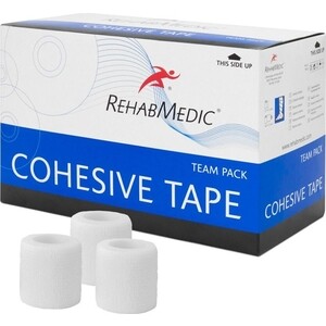 Тейп Rehab Cohesive Tape, арт. RMV0212WH, поливискоза, 5см x 4.6м, уп. 30 шт, бел, Cohesive Tape, арт. RMV0212WH, поливискоза, 5см x 4.6м, уп. 30 шт, бел
Тейп Rehab Cohesive Tape, арт. RMV0212WH, поливискоза, 5см x 4.6м, уп. 30 шт, бел, Cohesive Tape, арт. RMV0212WH, поливискоза, 5см x 4.6м, уп. 30 шт, бел