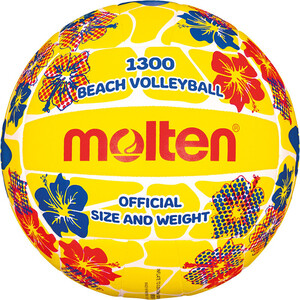 фото Мяч для пляжного волейбола molten v5b1300-fy р. 5