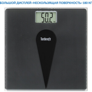 фото Электронные весы tatkraft happy напольные с дополнительным режимом (20375)