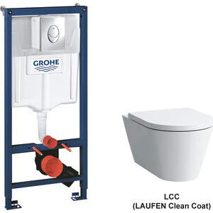 Комплект унитаза Laufen Kartell LCC с инсталляцией, кнопкой и сиденьем микролифт (8.2033.7.4, 8.9133.3, 38721001), Kartell LCC с инсталляцией, кнопкой и сиденьем микролифт (8.2033.7.4, 8.9133.3, 38721001)
Комплект унитаза Laufen Kartell LCC с инсталляцией, кнопкой и сиденьем микролифт (8.2033.7.4, 8.9133.3, 38721001), Kartell LCC с инсталляцией, кнопкой и сиденьем микролифт (8.2033.7.4, 8.9133.3, 38721001)