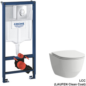 Комплект унитаза Laufen Pro LCC с инсталляцией, кнопкой и сиденьем микролифт (8.2096.5.400, 8.9896.6, 38721001), Pro LCC с инсталляцией, кнопкой и сиденьем микролифт (8.2096.5.400, 8.9896.6, 38721001)
Комплект унитаза Laufen Pro LCC с инсталляцией, кнопкой и сиденьем микролифт (8.2096.5.400, 8.9896.6, 38721001), Pro LCC с инсталляцией, кнопкой и сиденьем микролифт (8.2096.5.400, 8.9896.6, 38721001)