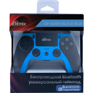 Геймпад Беспроводной Ritmix GP-063BTH black-blue
