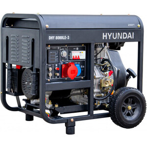Генератор дизельный Hyundai DHY8000LE-3