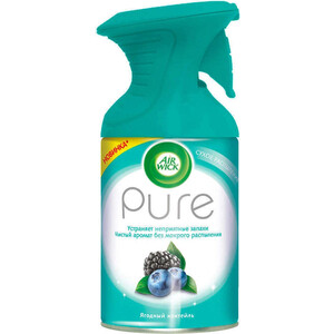 Освежитель воздуха Air Wick Pure Ягодный коктейль 250 мл, Pure Ягодный коктейль 250 мл
Освежитель воздуха Air Wick Pure Ягодный коктейль 250 мл, Pure Ягодный коктейль 250 мл