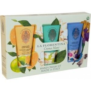Набор La Florentina Крема (Citrus, Magnolia, Iris / Цитрус, Магнолия, Ирис), 3x75 мл, Крема (Citrus, Magnolia, Iris / Цитрус, Магнолия, Ирис), 3x75 мл
Набор La Florentina Крема (Citrus, Magnolia, Iris / Цитрус, Магнолия, Ирис), 3x75 мл, Крема (Citrus, Magnolia, Iris / Цитрус, Магнолия, Ирис), 3x75 мл