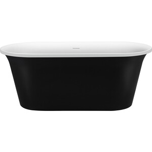 Акриловая ванна Aquanet Smart 170х80 черная глянцевая Gloss Finish (261053)