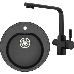 Кухонная мойка и смеситель Glanz J-003-32 антрацит, матовая, с сифоном (J-003-32, 40144-9), J-003-32 антрацит, матовая, с сифоном (J-003-32, 40144-9)
Кухонная мойка и смеситель Glanz J-003-32 антрацит, матовая, с сифоном (J-003-32, 40144-9), J-003-32 антрацит, матовая, с сифоном (J-003-32, 40144-9)