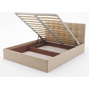 фото Кровать коста данко 140х200 newtone beige
